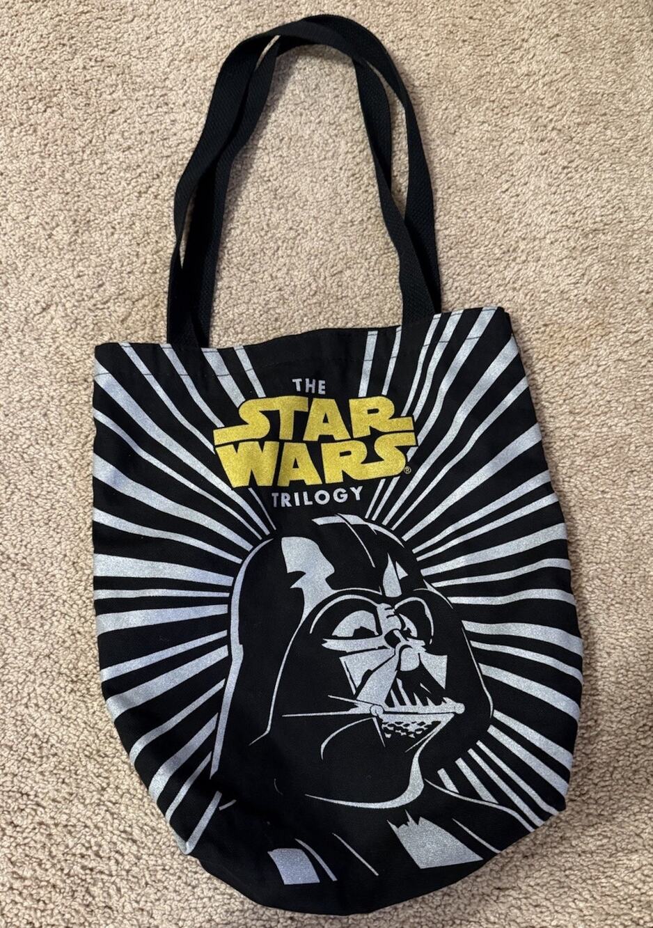 NYC Comic Con Exclusive Star Wars Tote Bag Darth Vader ONLY 150 MADE!